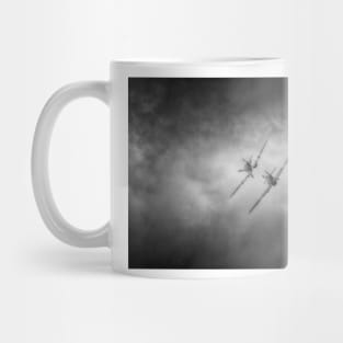 BBMF Spitfire and Hurricane Mono Mug